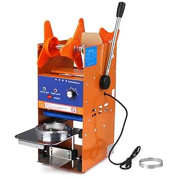 Amazon | JTVTW カップ シーラー機 手動カップ シール機 カップ